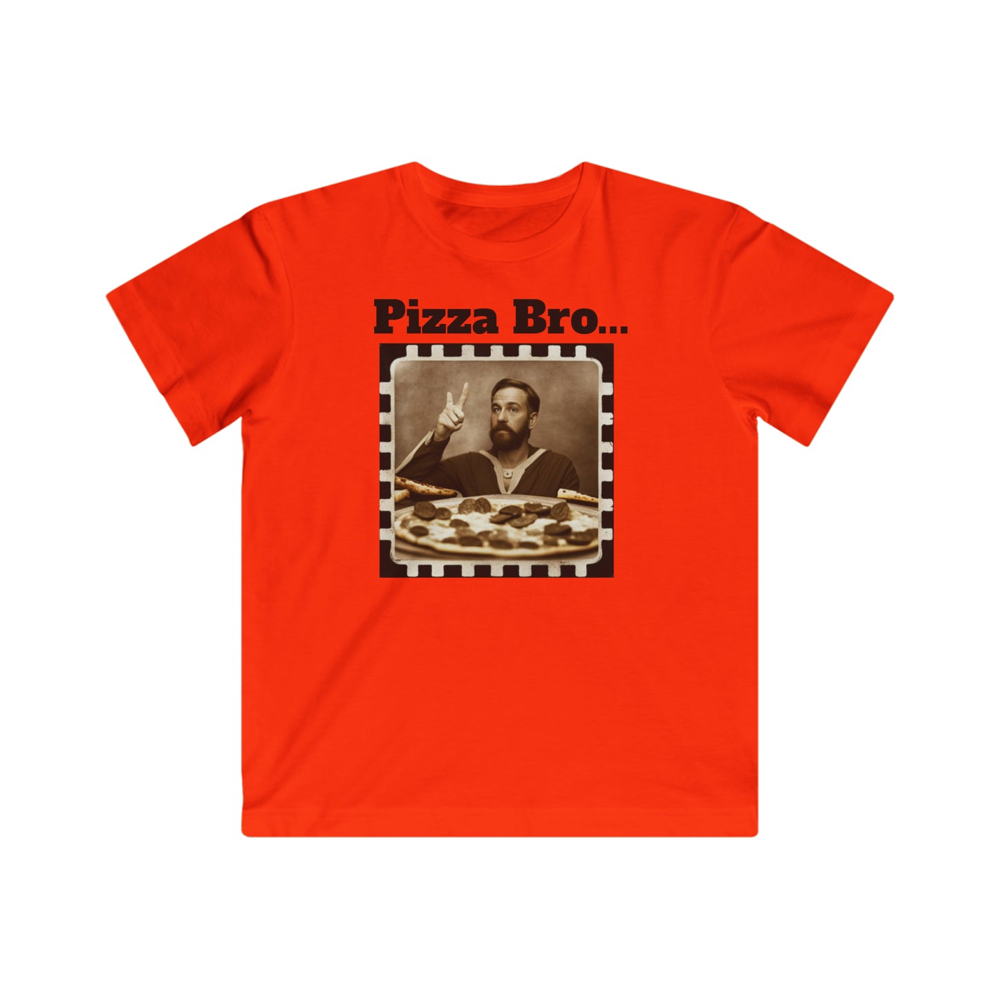 Pizza Bro.. Kids T-shirt