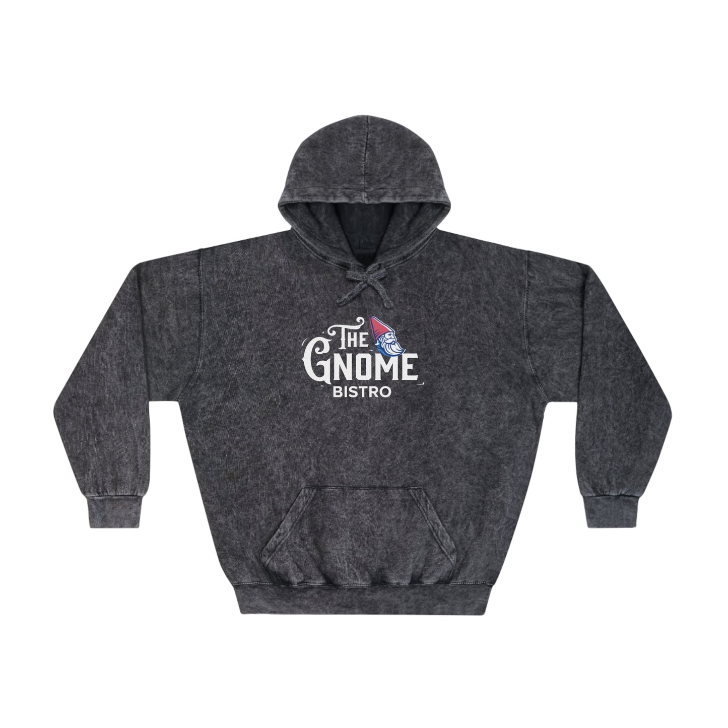 Unisex Mineral Wash Logo Hoodie