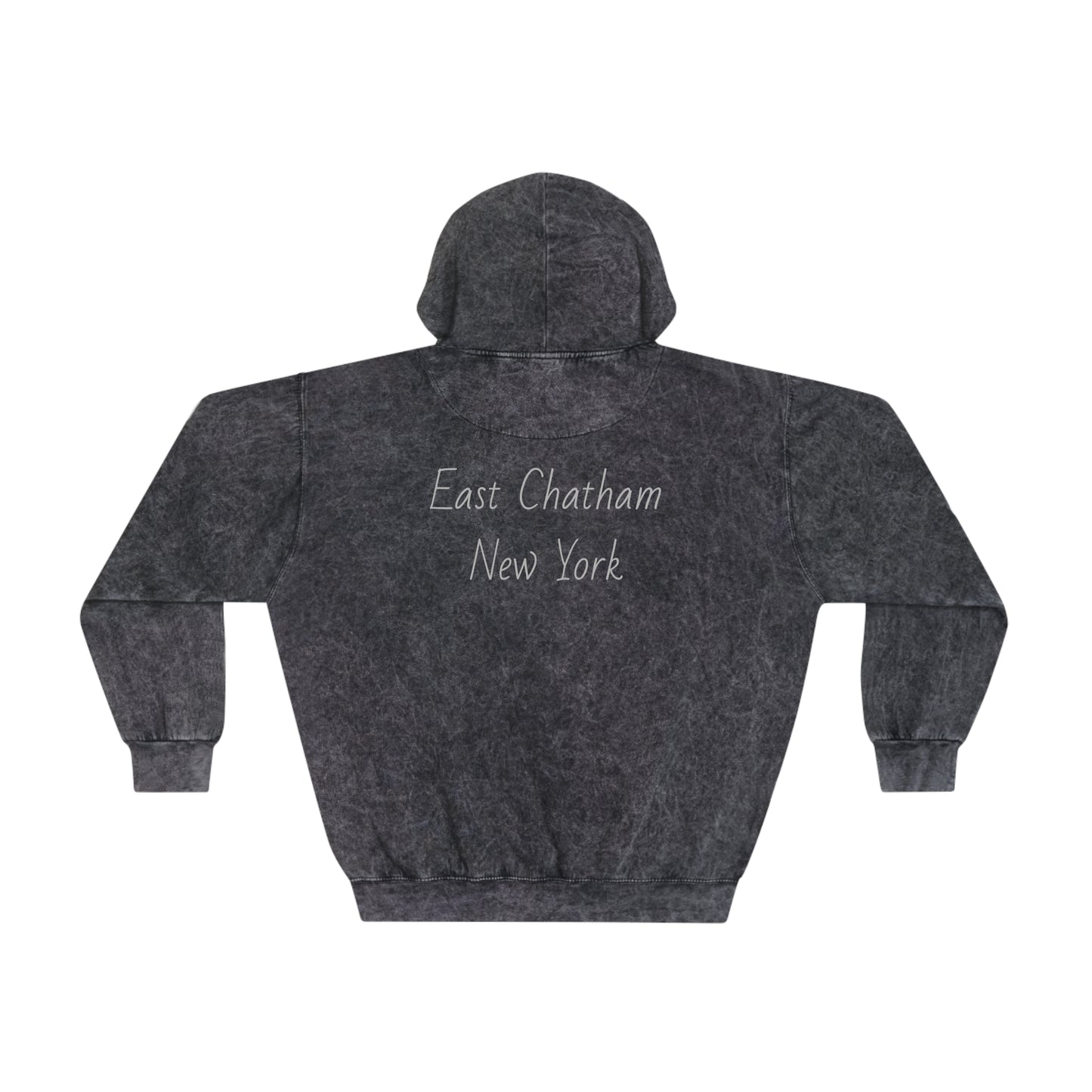 Unisex Mineral Wash Logo Hoodie