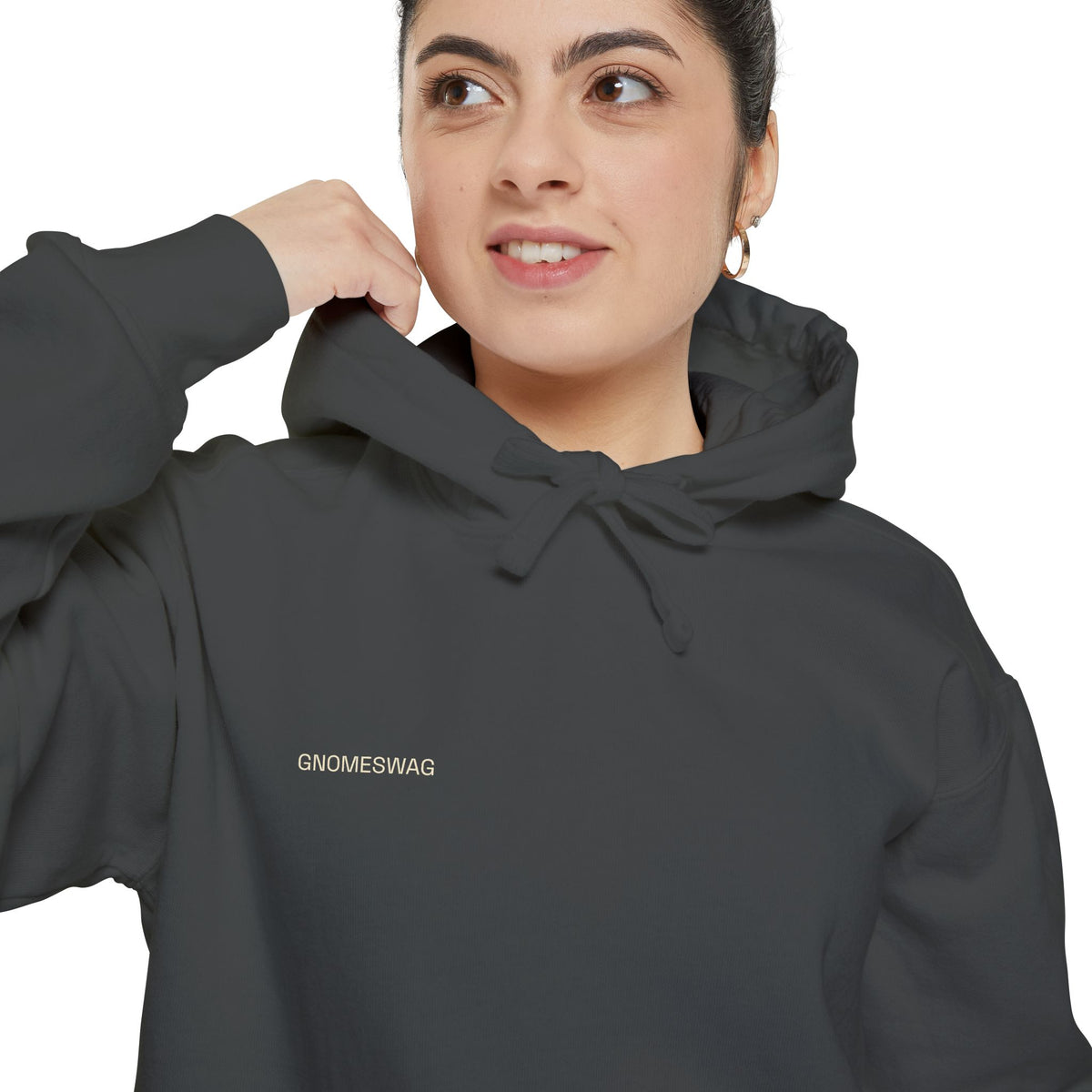 Cold Days, Odd Ways | Garment-Dyed Winter Gnome Hoodie