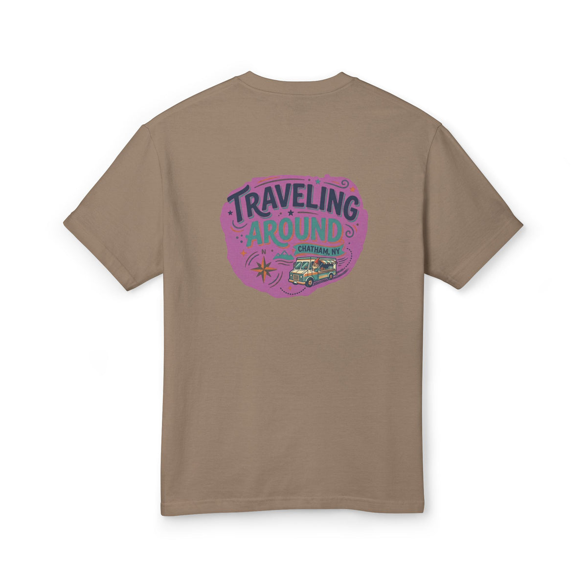 Gnome on the Go Tee | Camper Food Truck Graphic T-Shirt