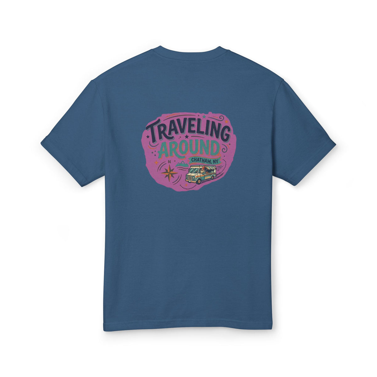 Gnome on the Go Tee | Camper Food Truck Graphic T-Shirt