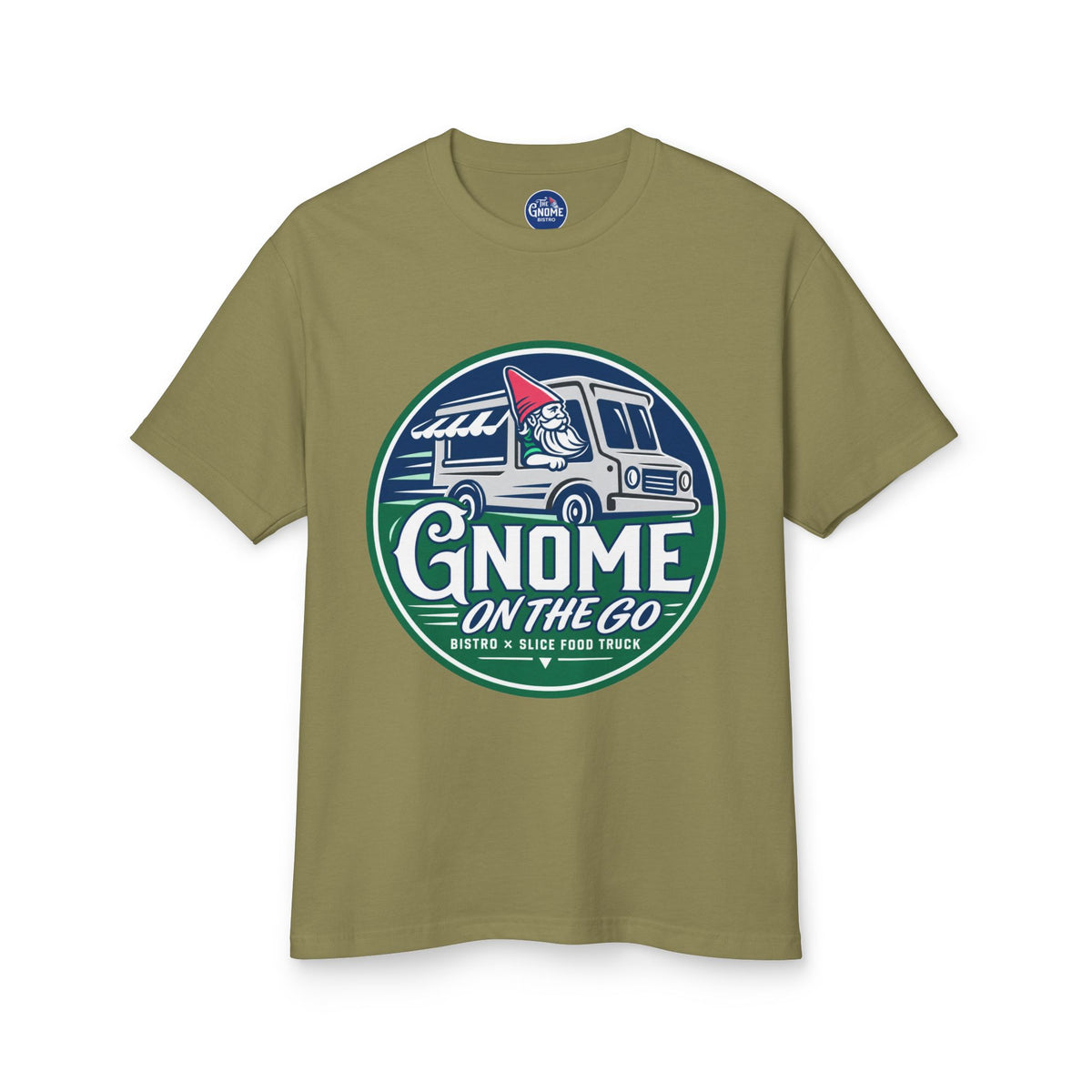 Gnome on the Go Tee | Camper Food Truck Graphic T-Shirt