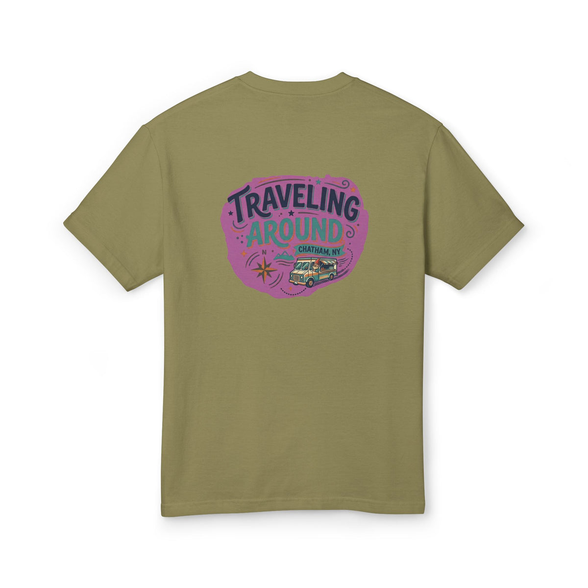 Gnome on the Go Tee | Camper Food Truck Graphic T-Shirt