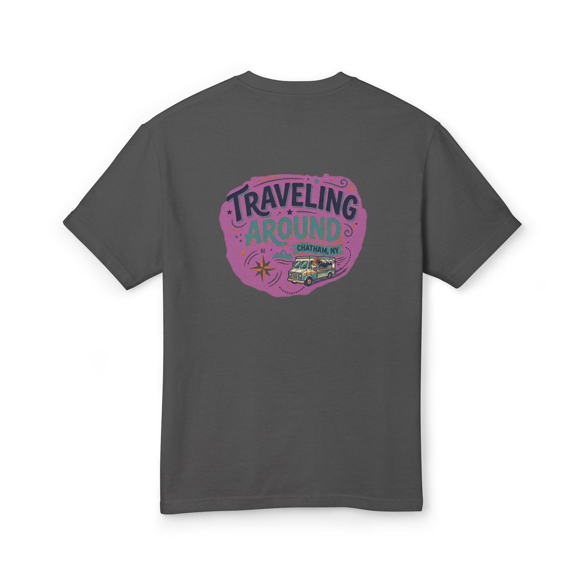 Gnome on the Go Tee | Camper Food Truck Graphic T-Shirt
