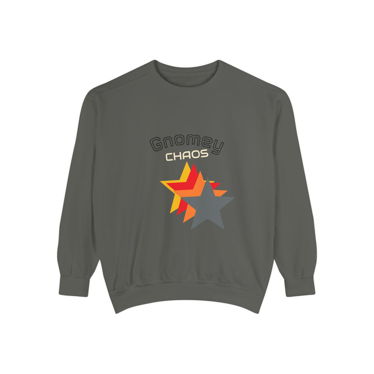 Chaos Gnomey | Garment-Dyed Winter Crewneck