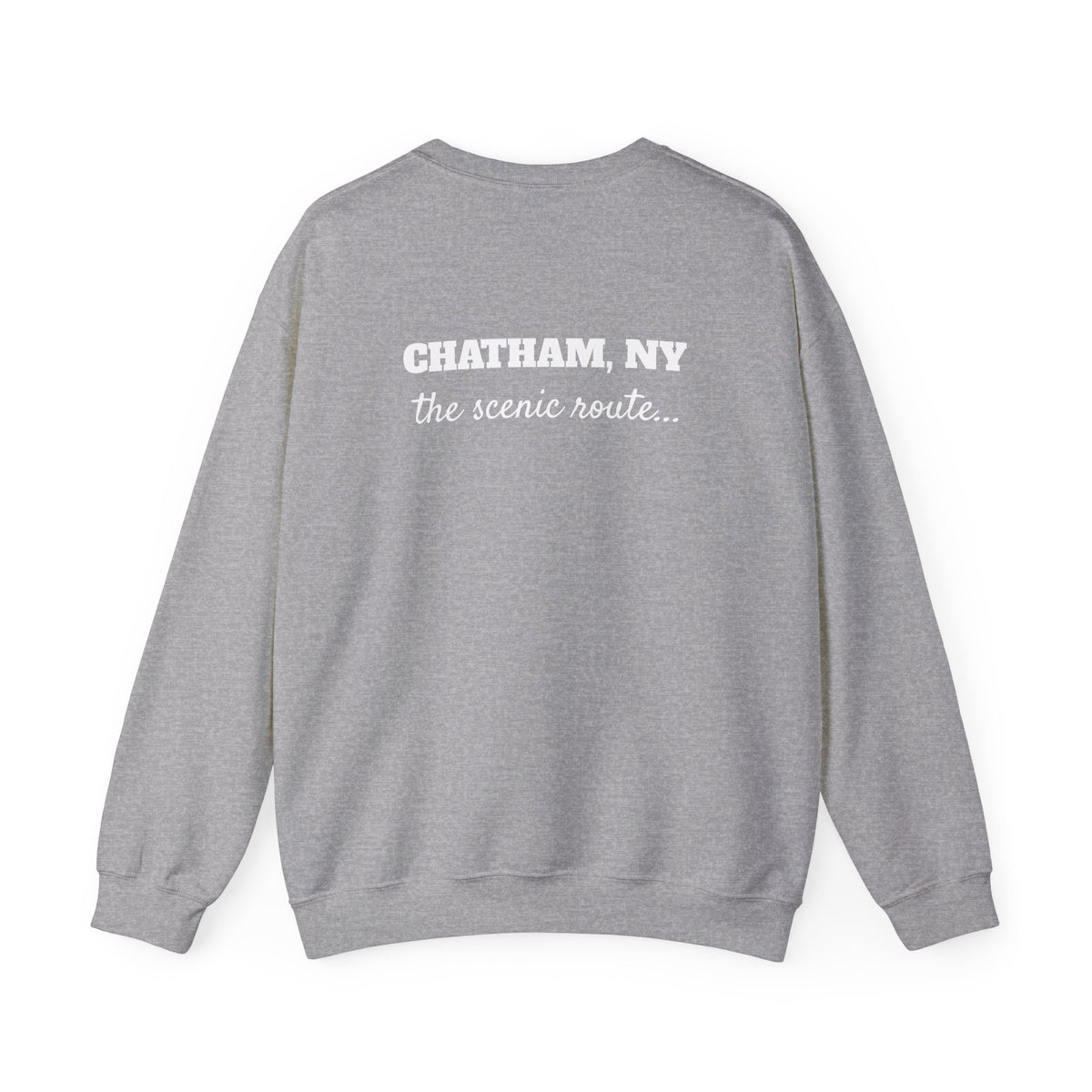 Gnome Wanderer Scenic Route Crewneck | Chatham, New York