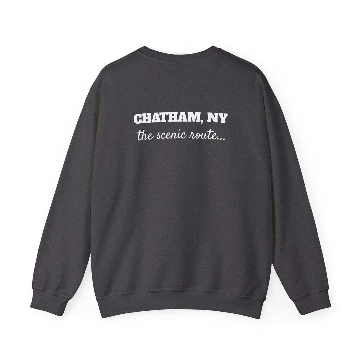 Gnome Wanderer Scenic Route Crewneck | Chatham, New York