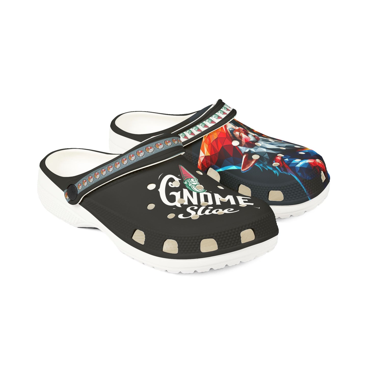 Gnome Slice Designer Rubber Slip On