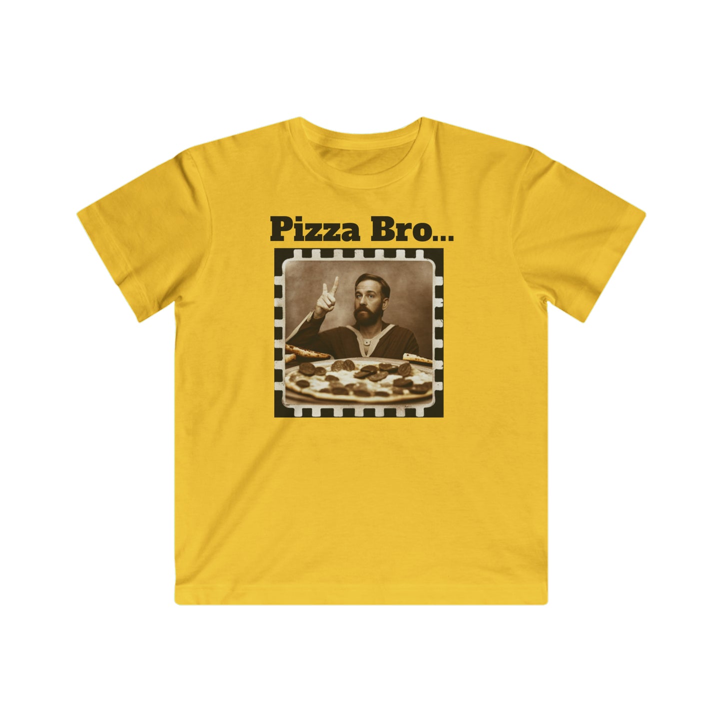 Pizza Bro.. Kids T-shirt