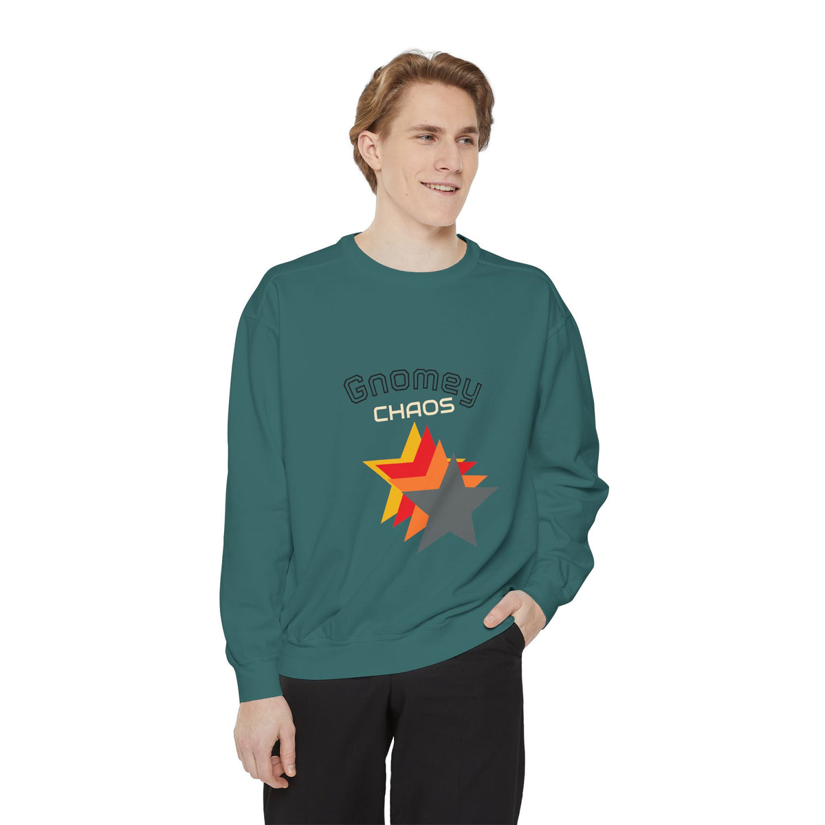 Chaos Gnomey | Garment-Dyed Winter Crewneck