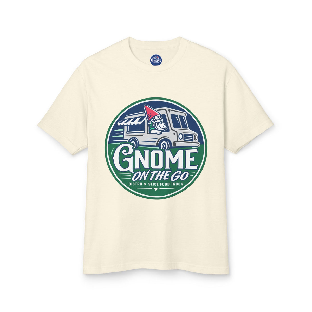 Gnome on the Go Tee | Camper Food Truck Graphic T-Shirt