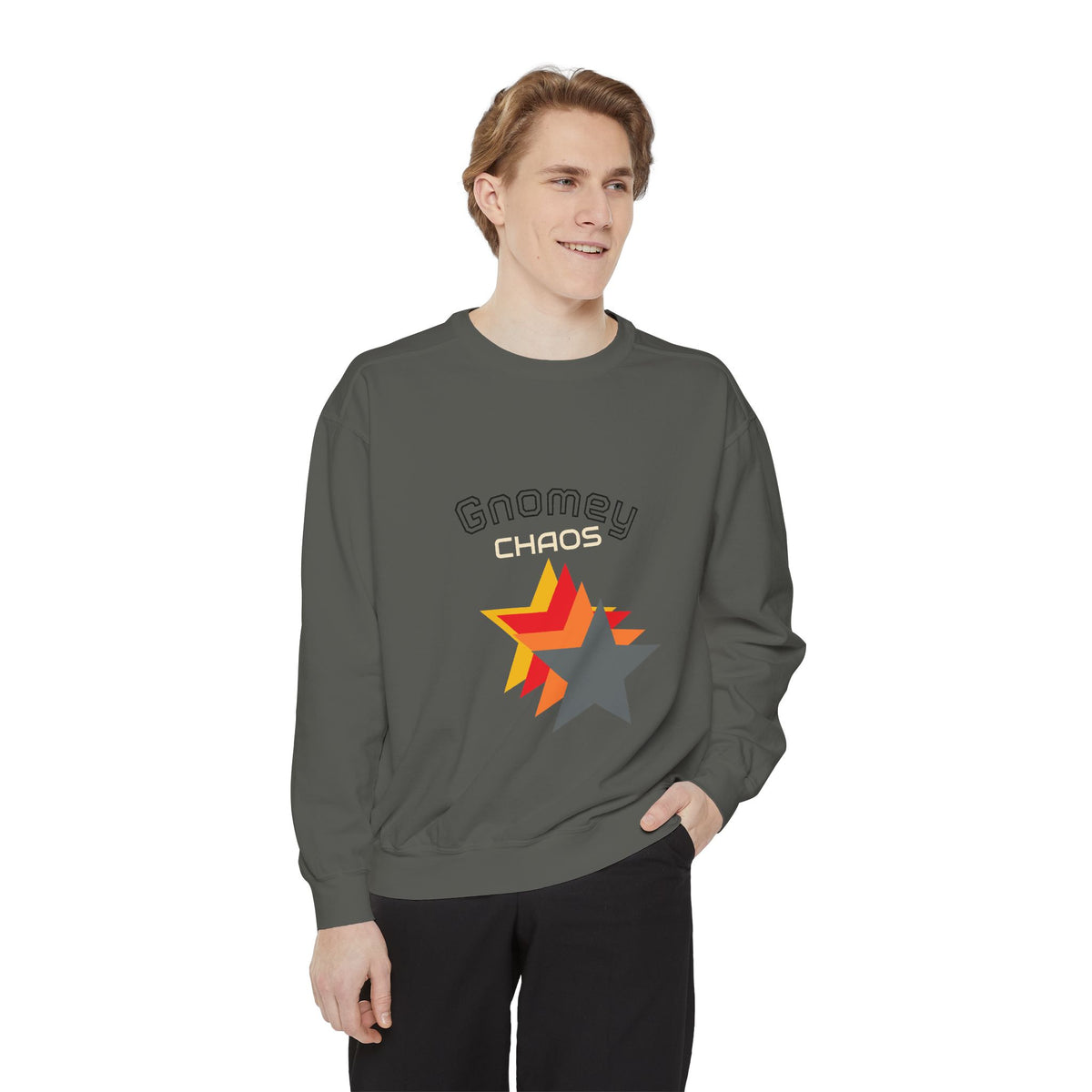 Chaos Gnomey | Garment-Dyed Winter Crewneck