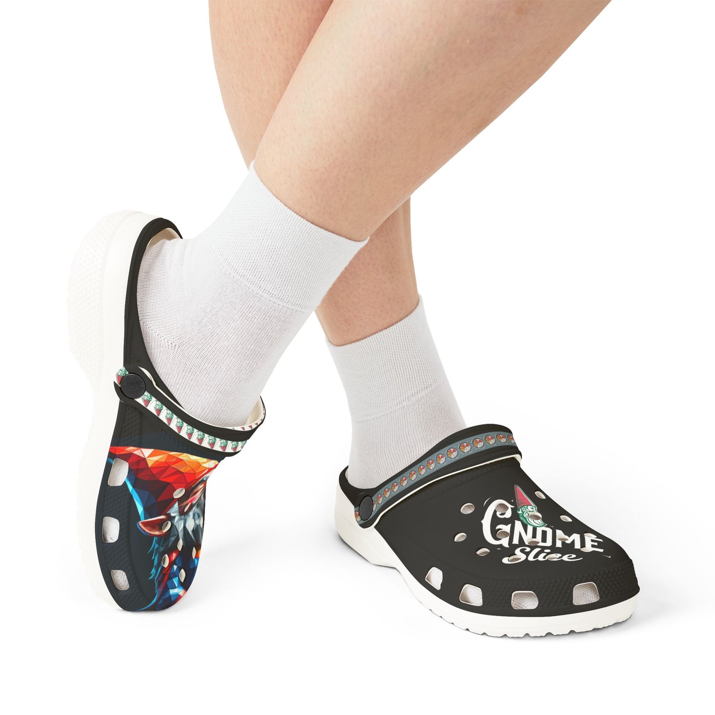 Gnome Slice Designer Rubber Slip On