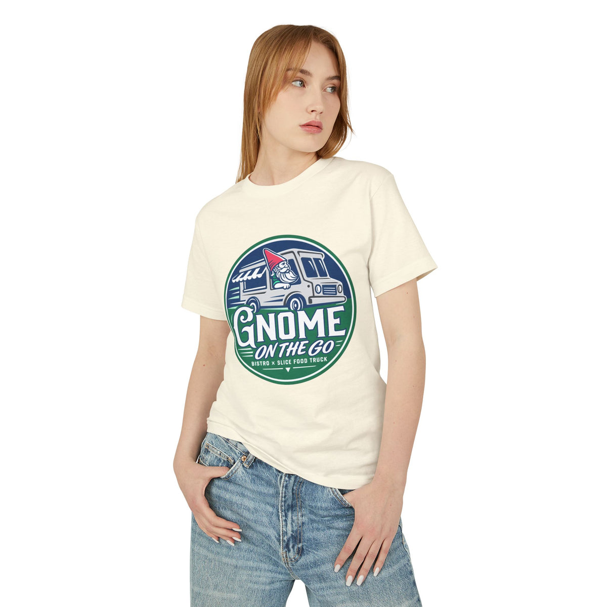Gnome on the Go Tee | Camper Food Truck Graphic T-Shirt