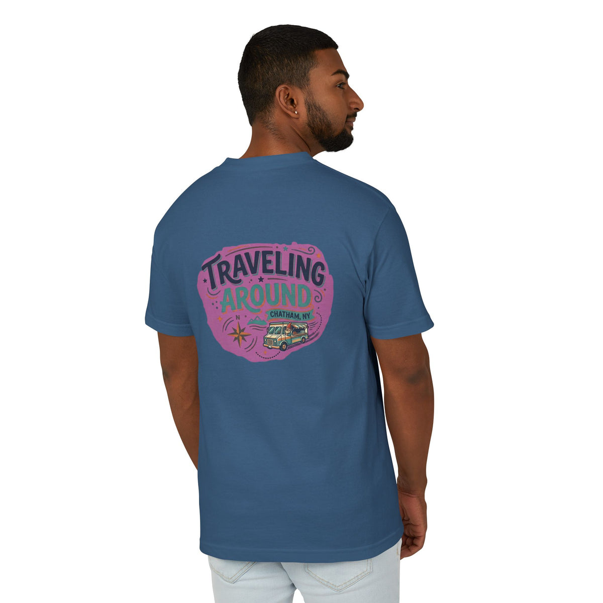 Gnome on the Go Tee | Camper Food Truck Graphic T-Shirt