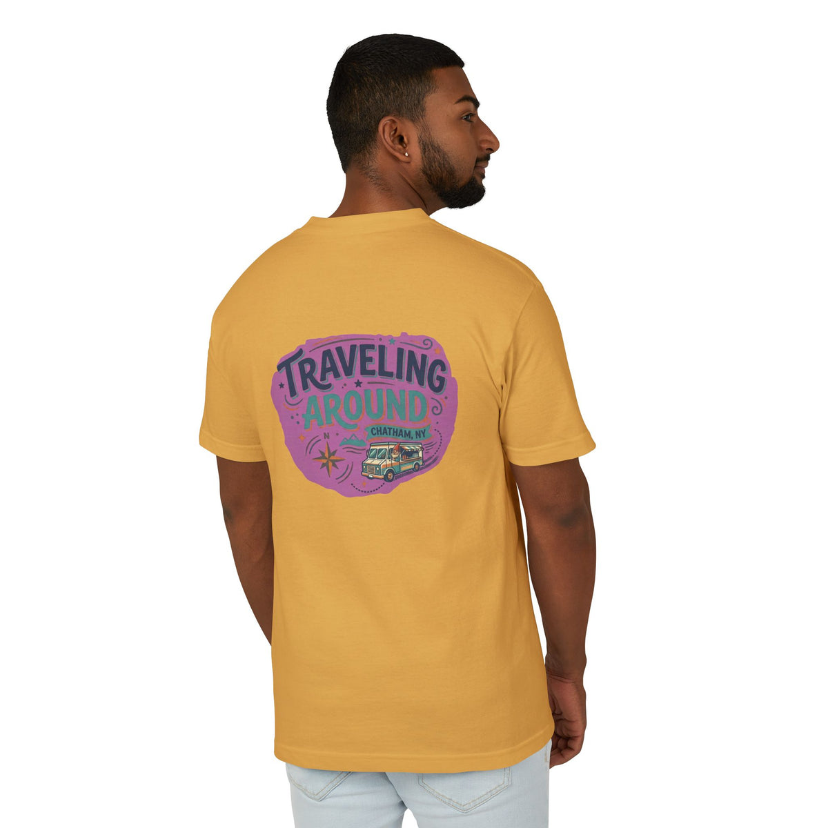 Gnome on the Go Tee | Camper Food Truck Graphic T-Shirt