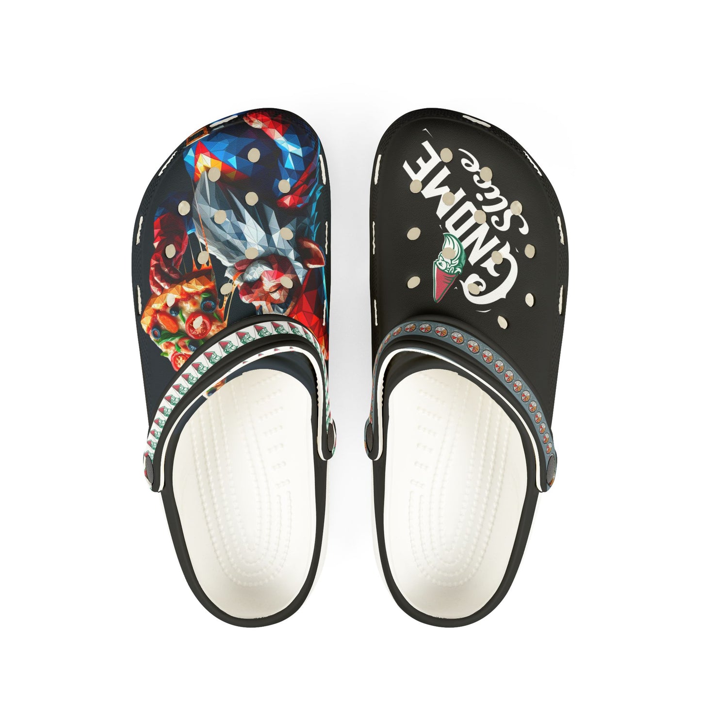 Gnome Slice Designer Rubber Slip On