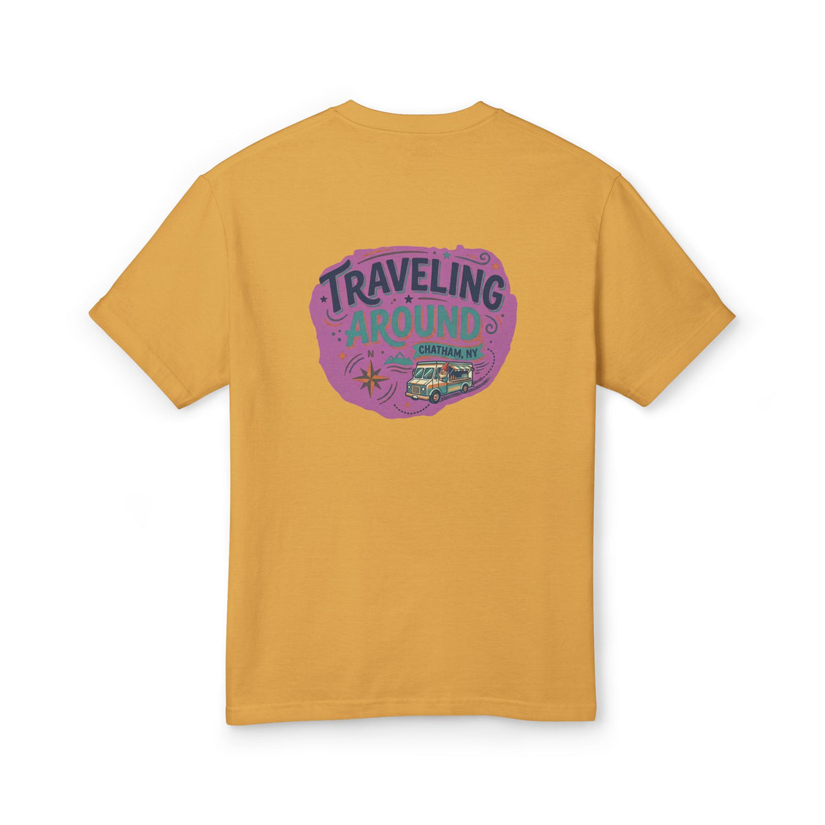 Gnome on the Go Tee | Camper Food Truck Graphic T-Shirt