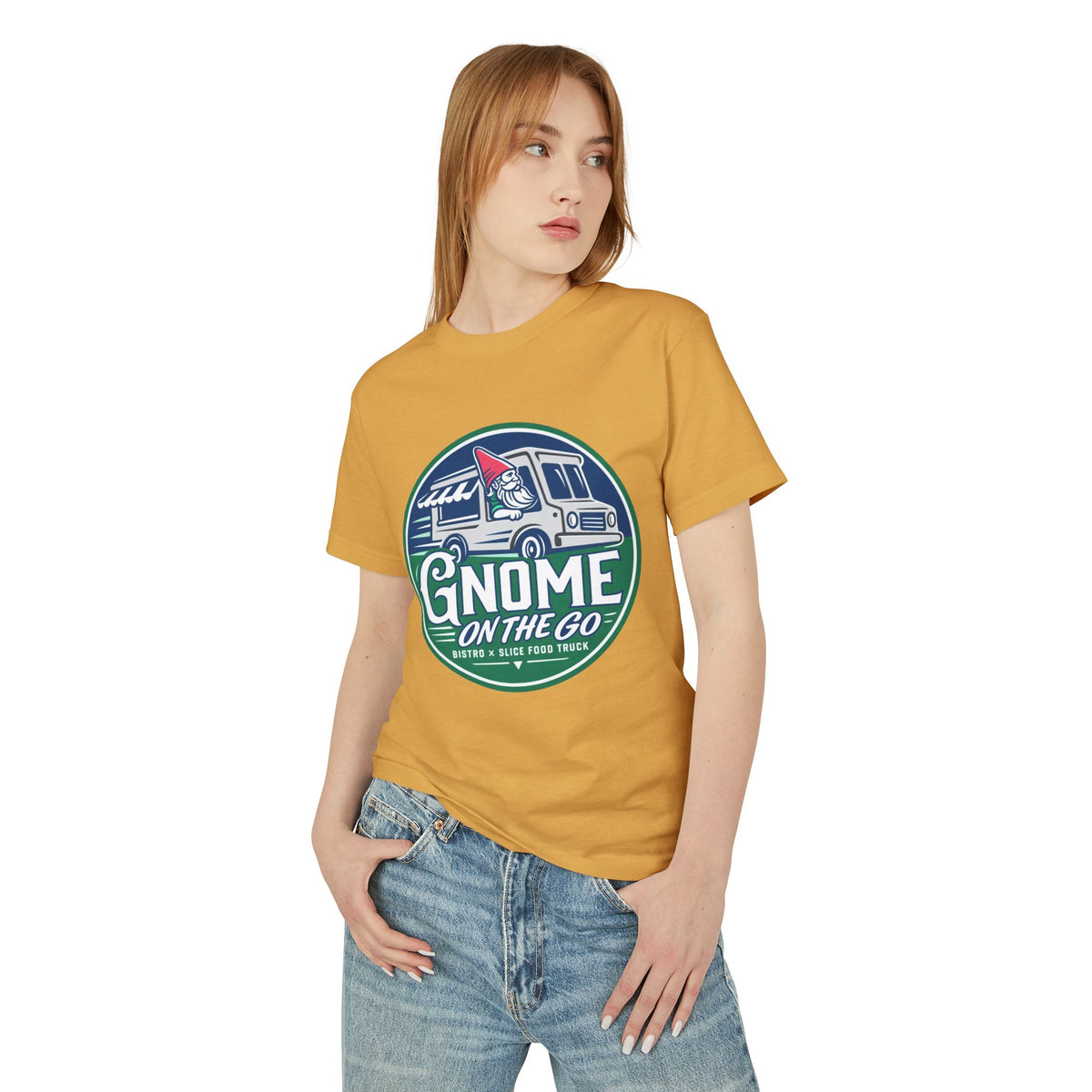 Gnome on the Go Tee | Camper Food Truck Graphic T-Shirt
