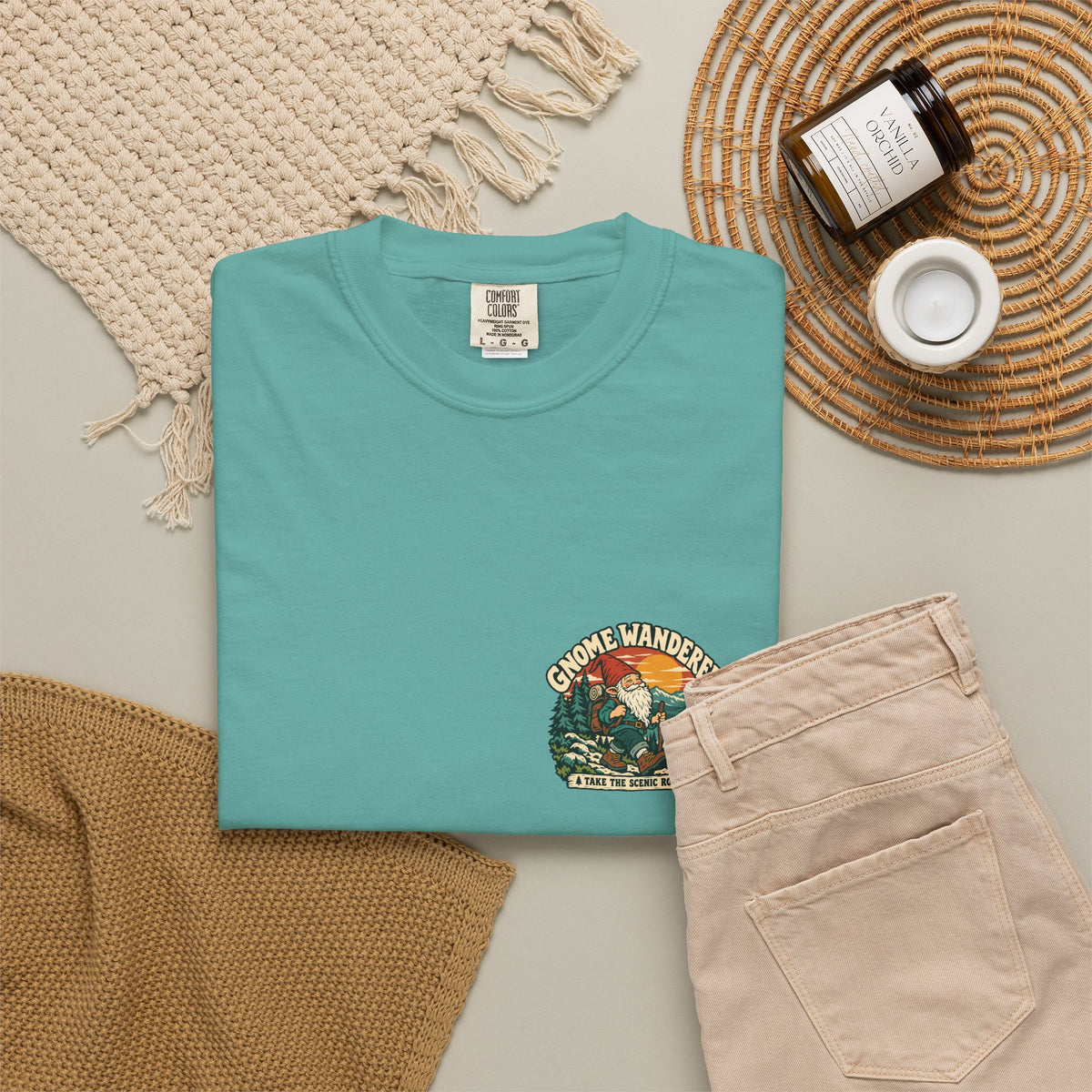 Gnome Wanderer Scenic Route Tee | Chatham, New York