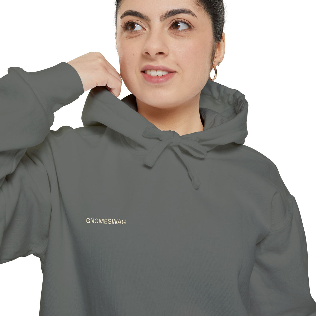 Cold Days, Odd Ways | Garment-Dyed Winter Gnome Hoodie
