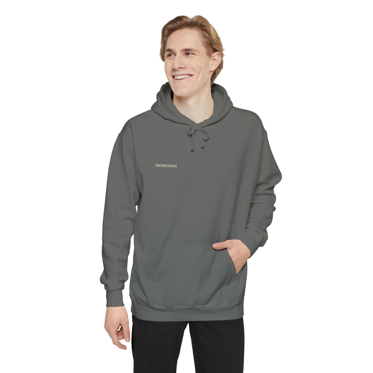 Cold Days, Odd Ways | Garment-Dyed Winter Gnome Hoodie