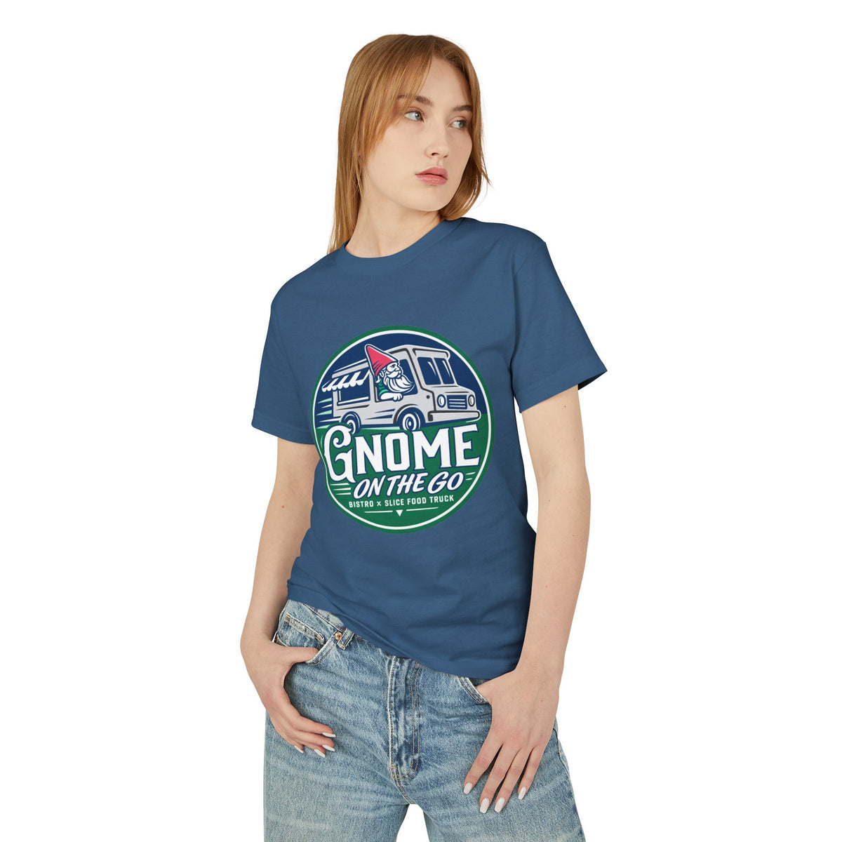 Gnome on the Go Tee | Camper Food Truck Graphic T-Shirt