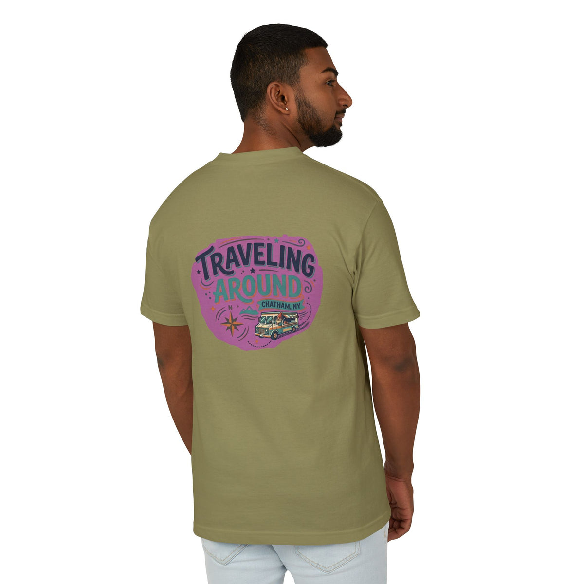 Gnome on the Go Tee | Camper Food Truck Graphic T-Shirt