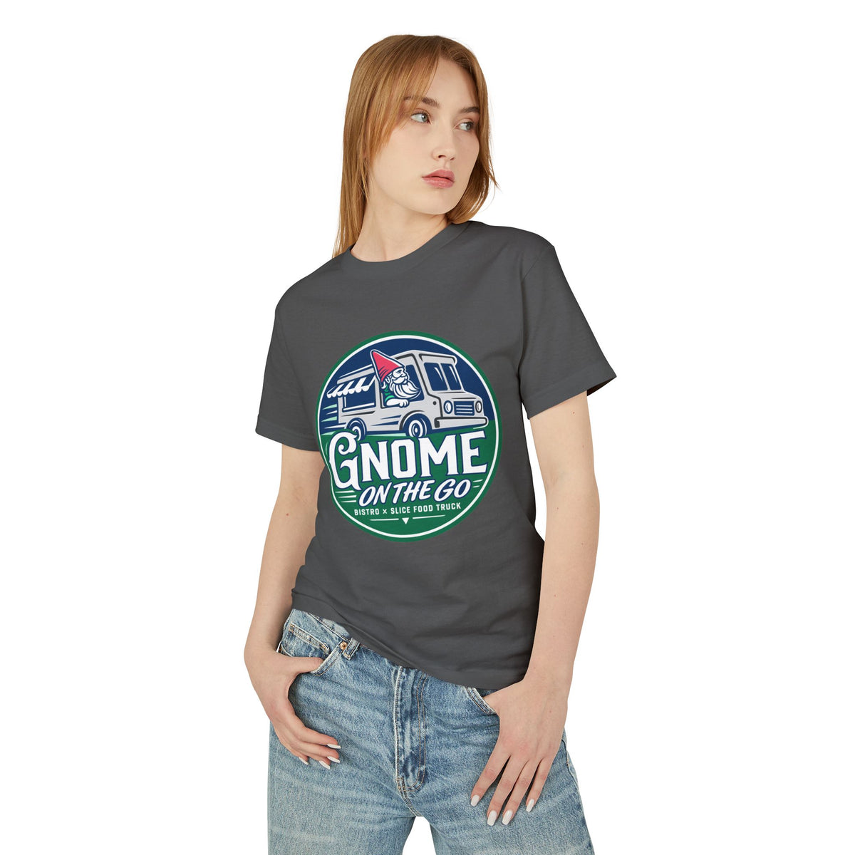 Gnome on the Go Tee | Camper Food Truck Graphic T-Shirt