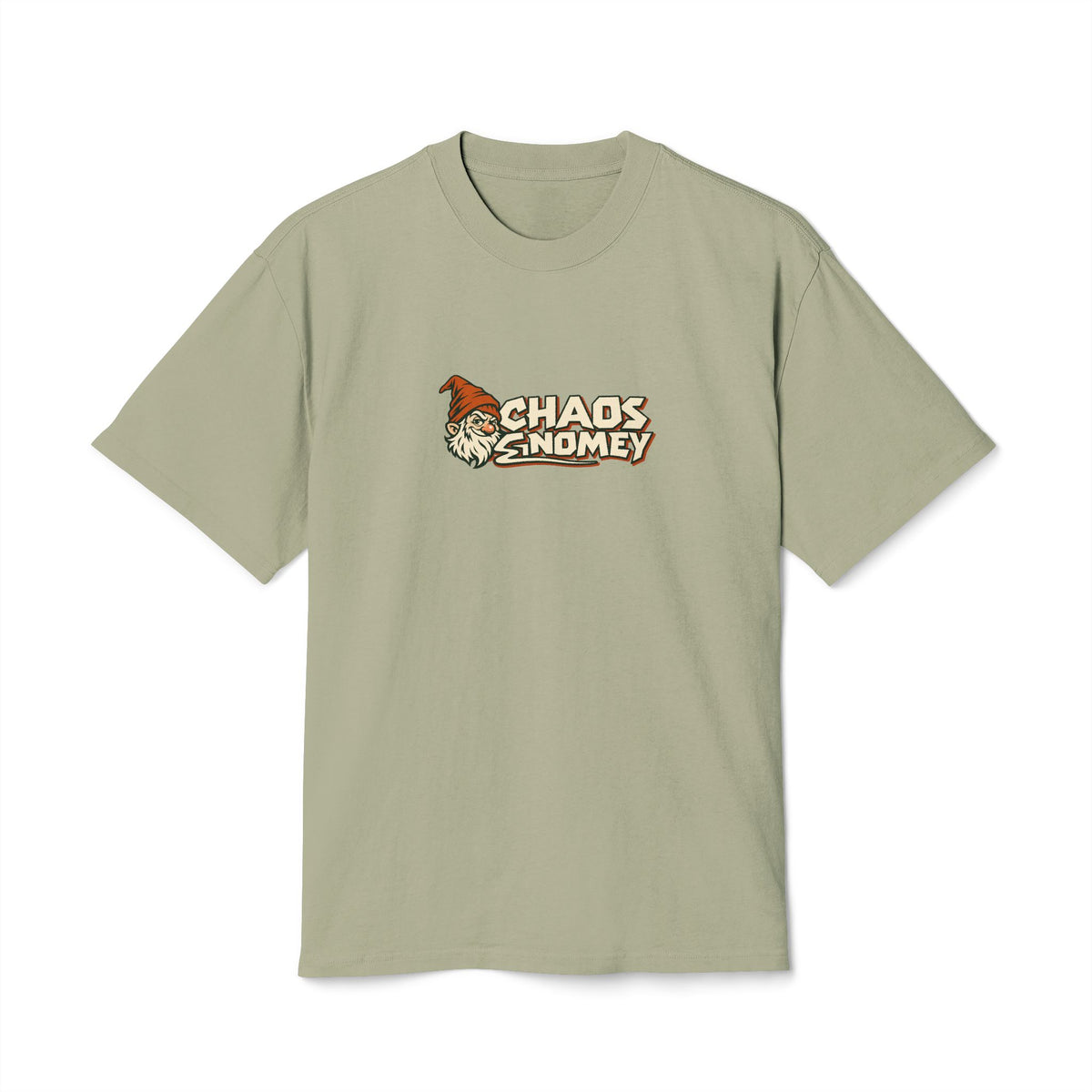 Chaos Gnomey | Heavy Faded Oversized Tee
