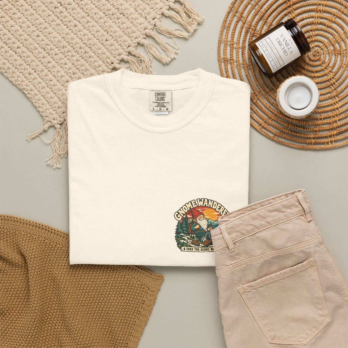 Gnome Wanderer Scenic Route Tee | Chatham, New York