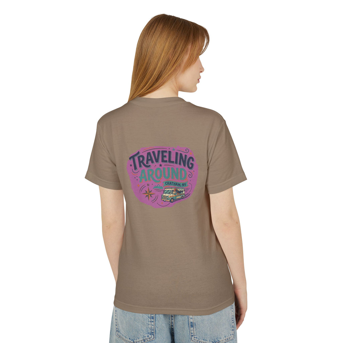 Gnome on the Go Tee | Camper Food Truck Graphic T-Shirt
