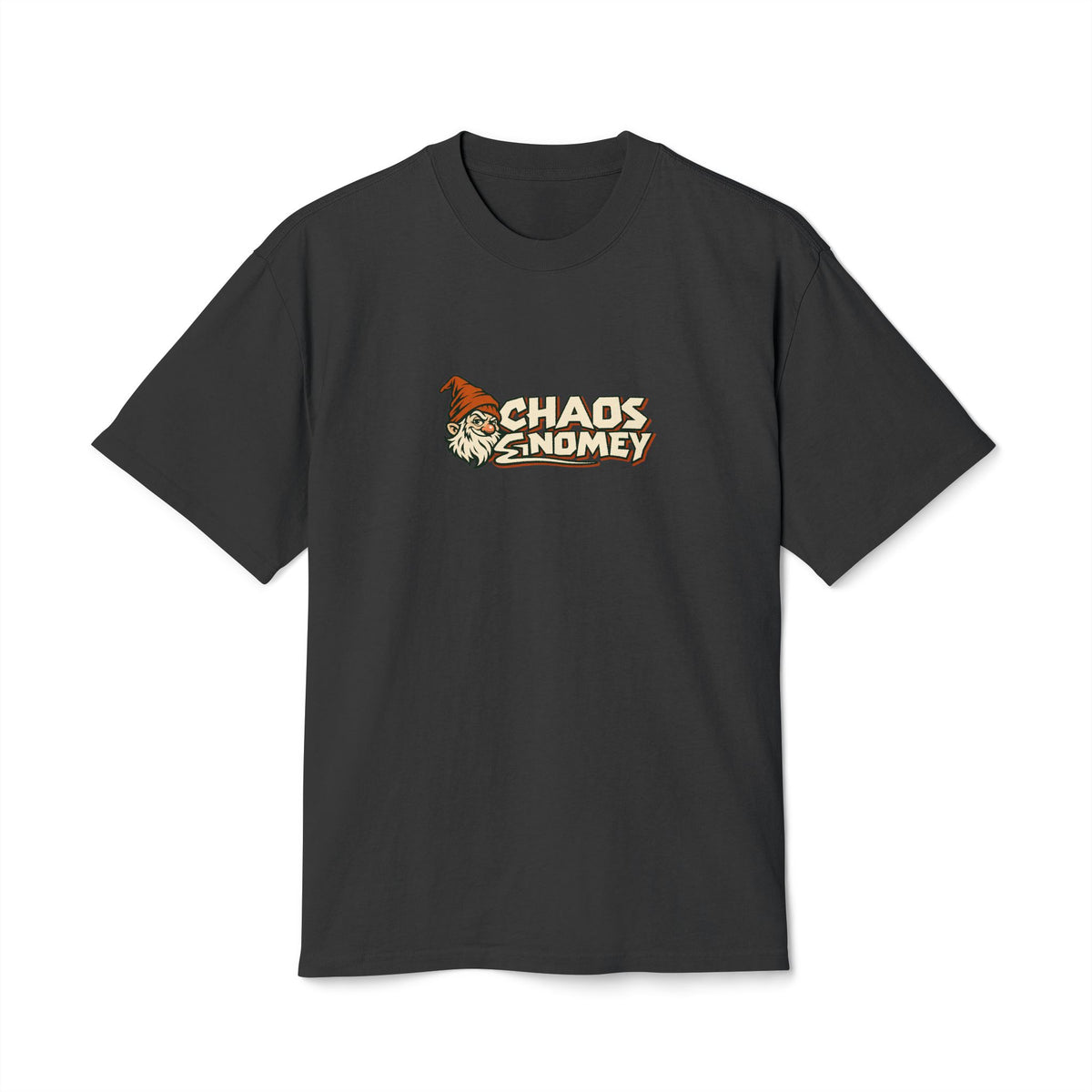 Chaos Gnomey | Heavy Faded Oversized Tee