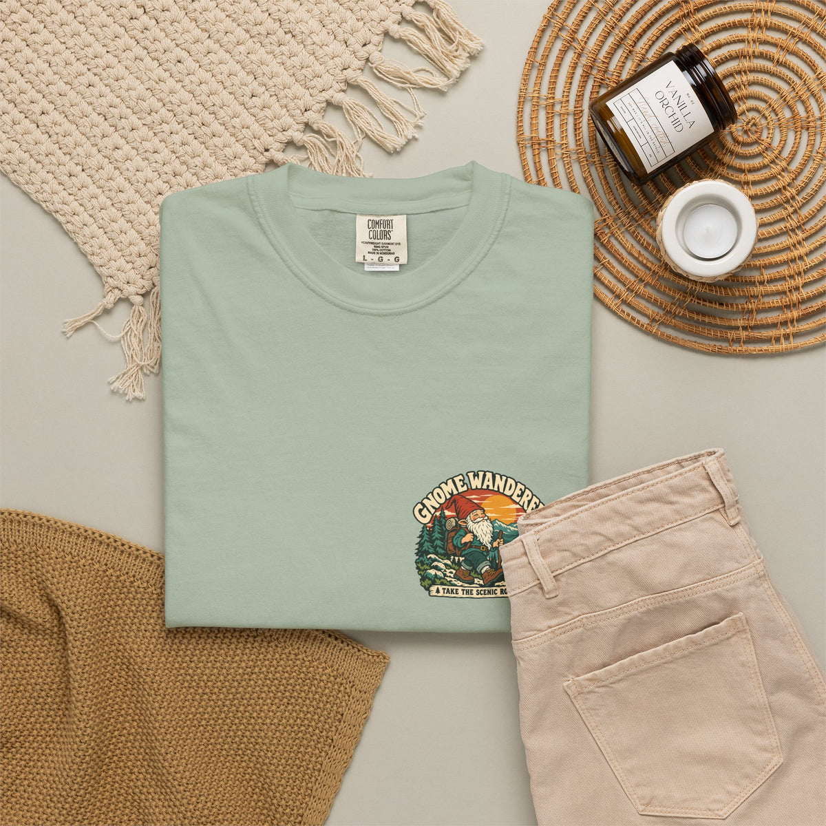 Gnome Wanderer Scenic Route Tee | Chatham, New York