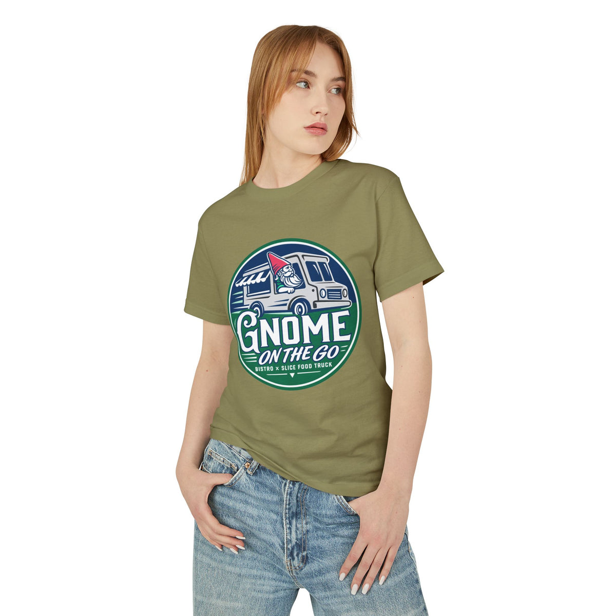 Gnome on the Go Tee | Camper Food Truck Graphic T-Shirt